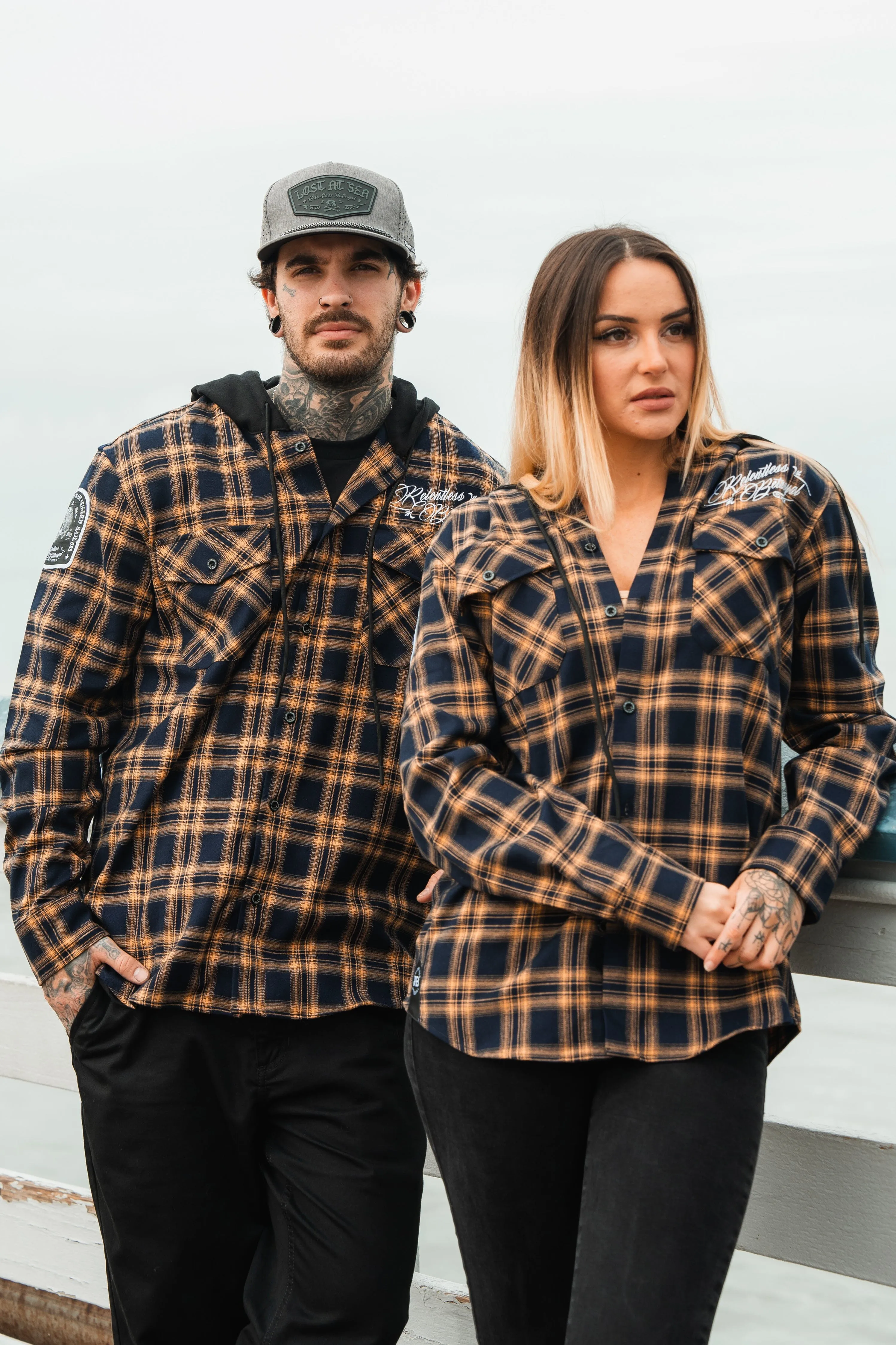 Skilled Sailor Premium Hooded Flannel