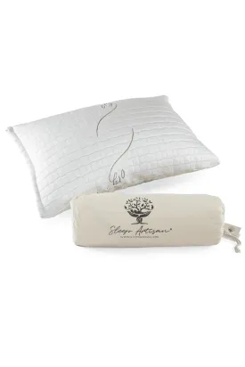 Sleep Artisan Encore Pillows : Natural Talalay Latex Pillow with Washable Cover and Adjustable Loft