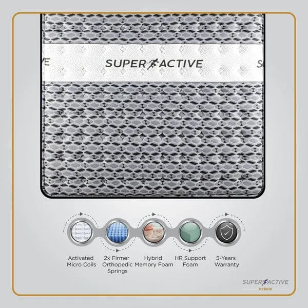 Super Active Hybrid Mattress