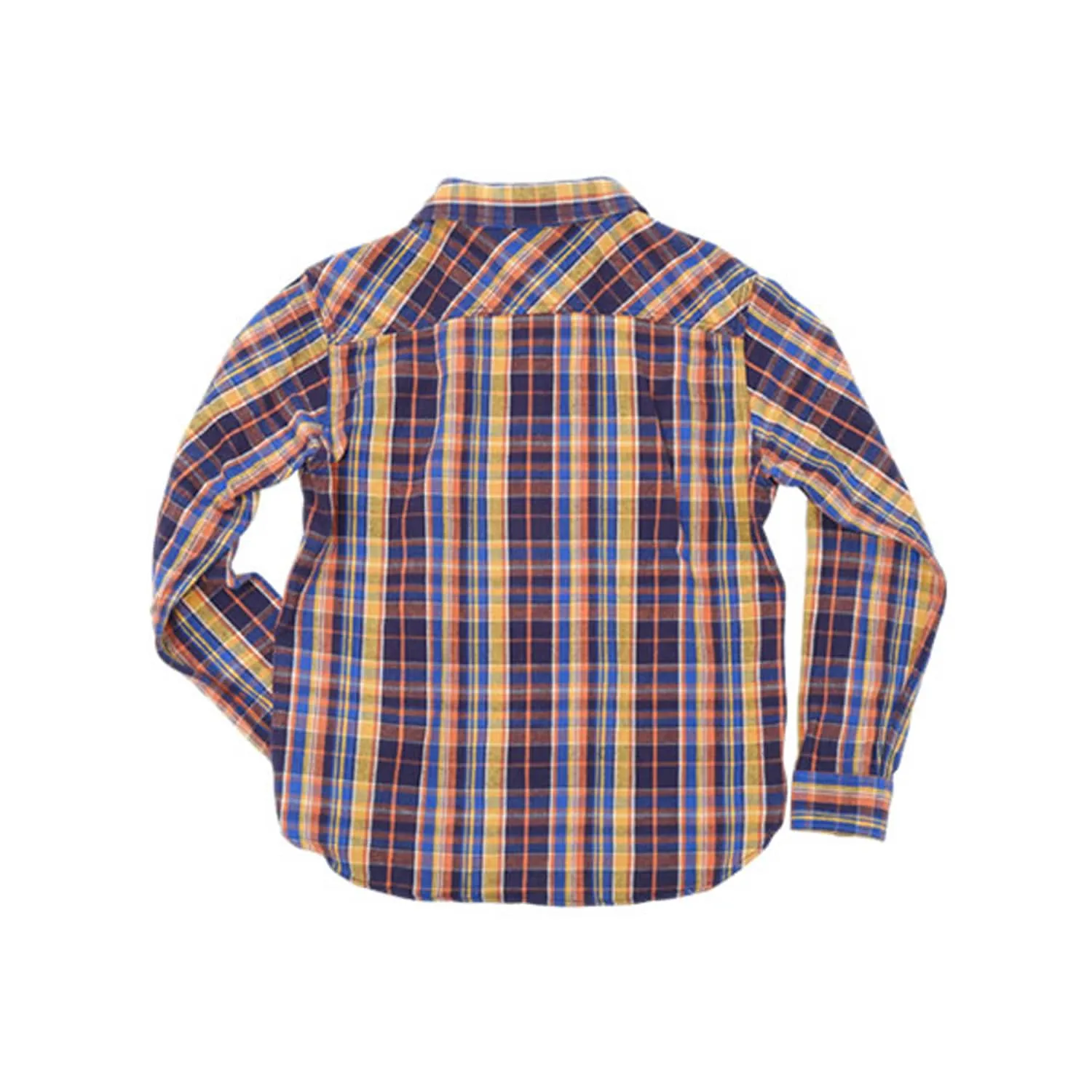 UES Heavy Flannel Shirt Blue