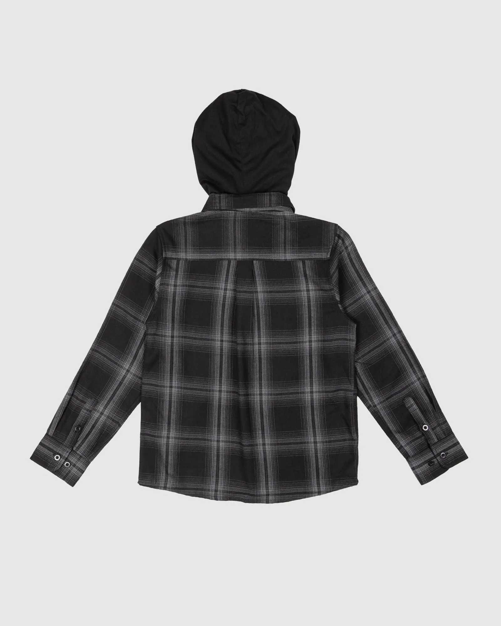 UNIT Chester Youth Flannel Hooded Shirt