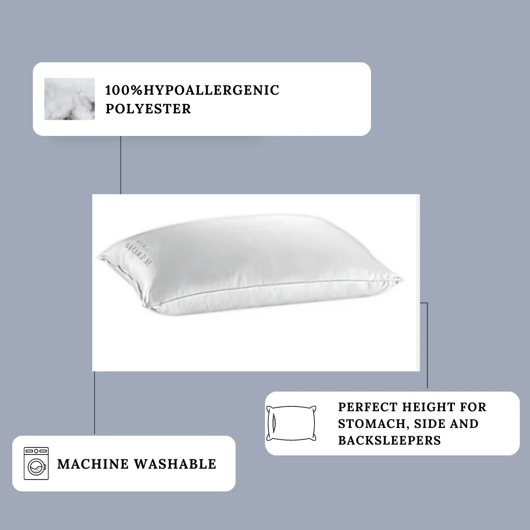 Wamsutta Dream Zone Synthetic Down Pillow | Back & Stomach Sleeper