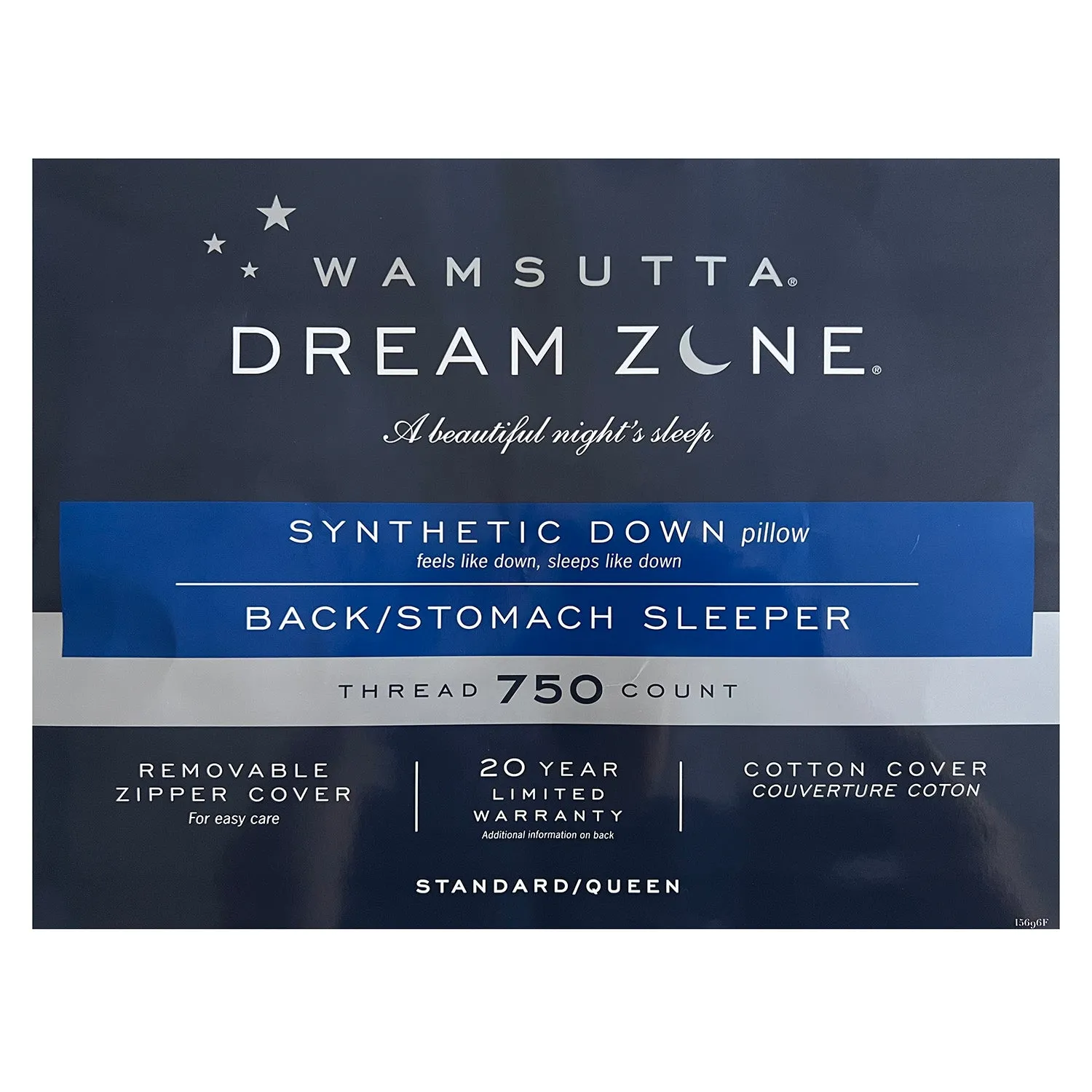 Wamsutta Dream Zone Synthetic Down Pillow | Back & Stomach Sleeper