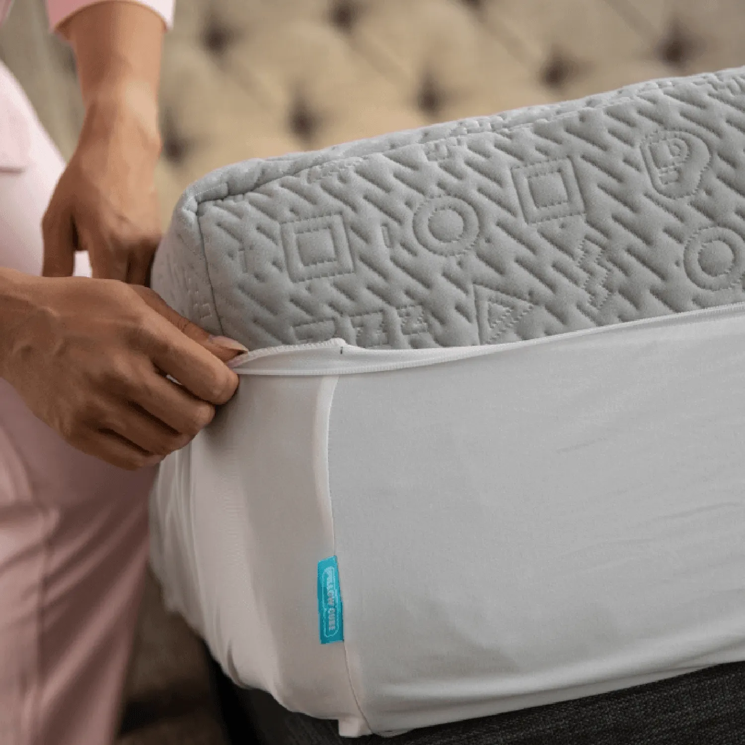 ZipFit Cooling Mattress Protector